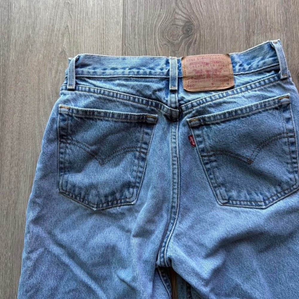 Levi's Light Blue Straight Leg Jeans